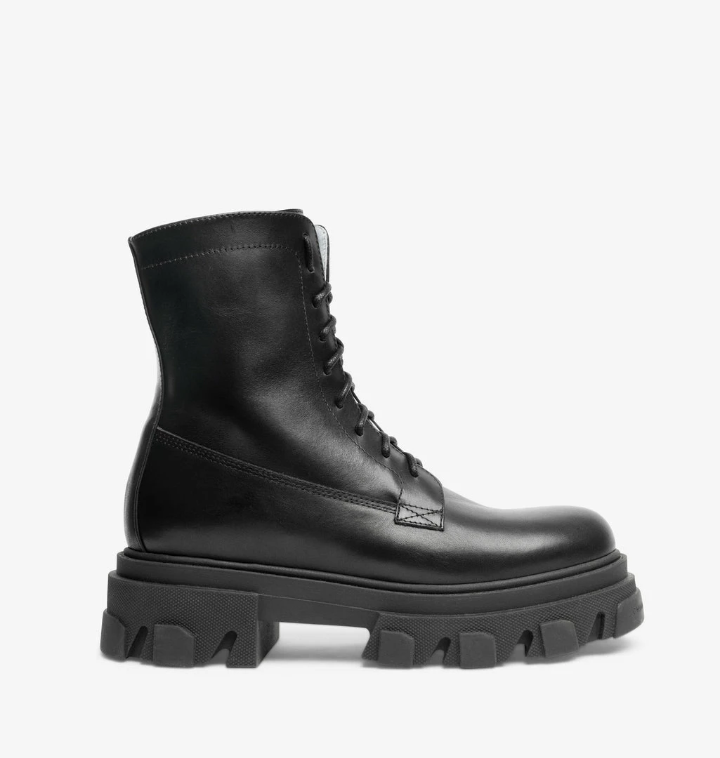 COM Chiara Ferragni SHOES LACE UP COMBAT BOOTIES