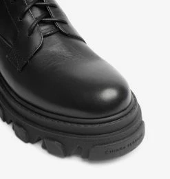 COM Chiara Ferragni SHOES LACE UP COMBAT BOOTIES