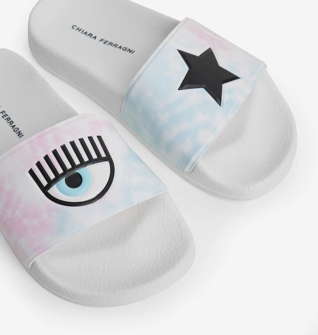 COM Chiara Ferragni EYE STAR SLIDER SHOES