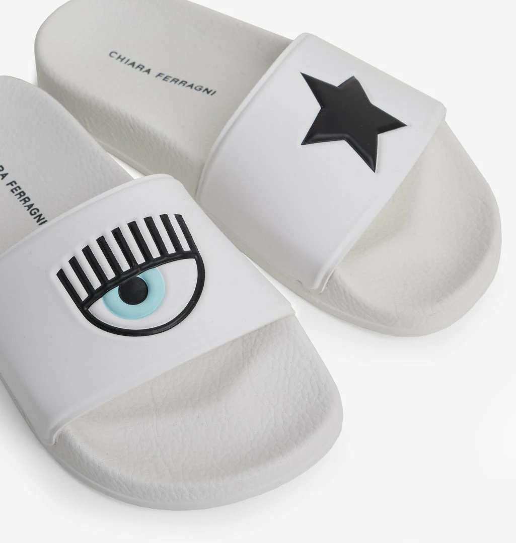 COM Chiara Ferragni EYE STAR SLIDER SHOES
