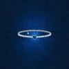 COM Chiara Ferragni Blue First Love Tennis Bracelet JEWELS AND WATCHES