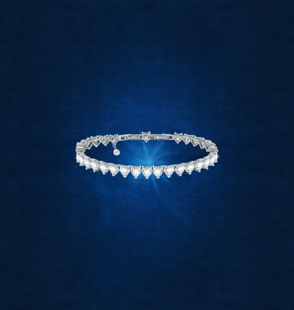 COM Chiara Ferragni Infinity Love Vertical Tennis Bracelet JEWELS AND WATCHES