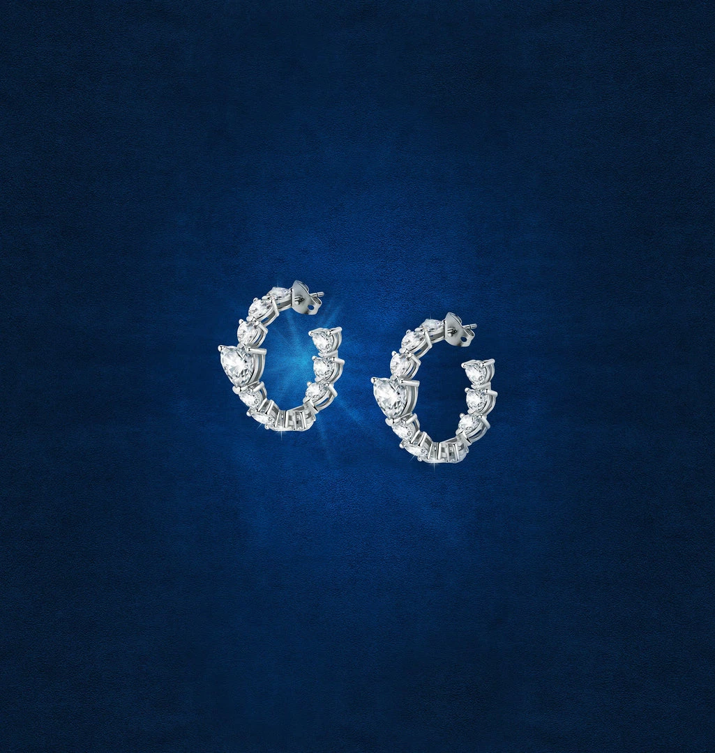 COM Chiara Ferragni Infinity Love Hoops JEWELS AND WATCHES