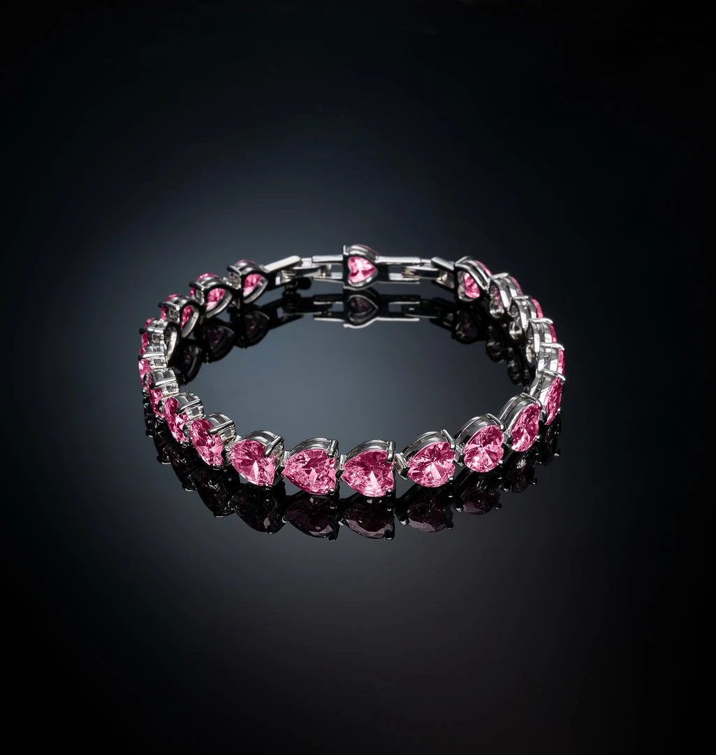 COM Chiara Ferragni INFINITY LOVE HORIZONTAL TENNIS BRACELET FAIRYTALE BIG