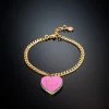 COM Chiara Ferragni BEST FRIENDS BRACELET WITH PINK PENDANT JEWELS AND WATCHES