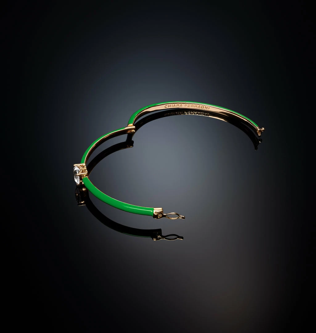 COM Chiara Ferragni JEWELS AND WATCHES LOVE PARADE BANGLE