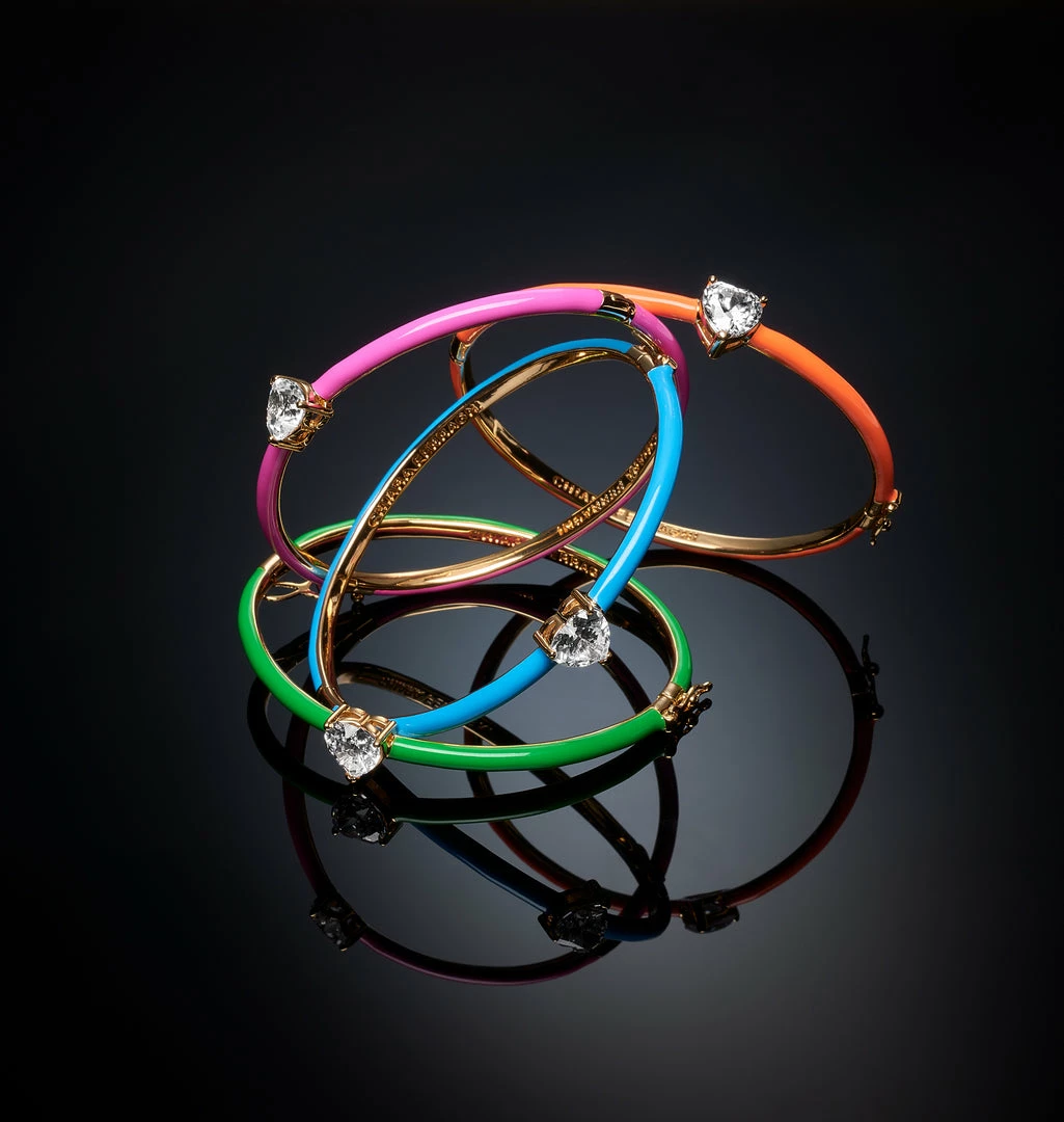 COM Chiara Ferragni JEWELS AND WATCHES LOVE PARADE BANGLE