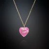 COM Chiara Ferragni NECKLACE WITH PINK HEART PENDANT BEST FRIENDS JEWELS AND WATCHES
